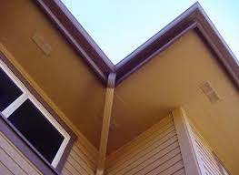 Nail every 12 inches on center. Siding Soffit Repair Lovetoknow