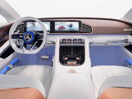 2020 Mercedes S Class Will Have Significantly More Touch Technology The Vision Mercedes Maybach Ultimate Luxu Mercedes Maybach Luxury Car Interior Luxury Cars