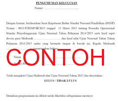 Kriteria kelulusan siswa dibuat serta dirancang untuk menjadi acuan kelulusan siswa sesuai dengan standar komptensi lulusan yang. Surat Keterangan Lulus Skl Tahun 2021 Jenjang Sd Smp Sma Smk Info Pendidikan Terbaru