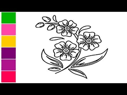 Simple Flower Design Drawing On Paperembroidery Designs Pencil Sketch St Flower Drawing Design Flower Sketches Simple Flower Design Colored papers may impede on the digitizing process.