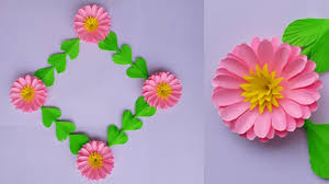 Maybe you would like to learn more about one of these? Paper Flower Wall Hanging Paper Wall Hanging Craft Ideas Wall Decoration Ideas Paper Craft