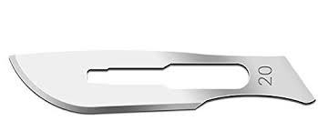 Paramount Surgical Carbon Steel Blade No. 20 - Large Curved (Box of 100)