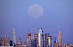 The moon appears larger because it. 9v08wssjenh1fm