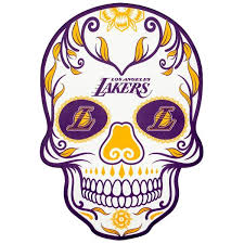 Download the vector logo of the los angeles lakers brand designed by los angeles lakers in adobe® illustrator® format. Applied Icon Nba Los Angeles Lakers Outdoor Skull Graphic Small Nbos1401 The Home Depot