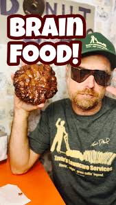 National Donut Day June 7th. But the party goes all year long! Link to  merch and podcast in bio. #comedian #comedy #storytime #donuts #donut  #apple #brain #fitness #summer