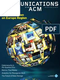 Sebagai contoh nomor saya berada diproduksi di jawa tengah. Cacm Communications Of Acm 2019 April 04 Internet Computing