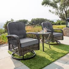 It often has cushions for improved comfort. Sand Stable Hanwell Wicker Rattan 2 Person Seating Group With Cushions Reviews Wayfair