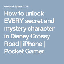 If you have any tips & tricks how to unlock aladdin secret characters, please write us comments here! How To Unlock Every Secret And Mystery Character In Disney Crossy Road Iphone Pocket Gamer Disney Pocket Game Secret