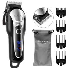 A hair clipper (often individually known by the apparent plural hair clippers in a similar way to scissors) is a specialised implement used to cut human head hair. Amazon Com Cordless Hair Clippers For Men Professional Hair Clipper Cutting Kit Beard Trimmer With Speed Adjustable Haircut Grooming Kit Rechargeable Hair Cut Machine With Guide Combs For Home Barber Salon Beauty