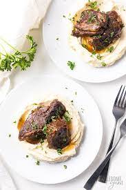 Cook for 30 minutes more, uncovered, until the meat is tender and browned. Easy Instant Pot Beef Short Ribs Recipe 5 Ingredients Wholesome Yum