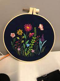 See more ideas about embroidery, hand embroidery patterns, how to draw hands. First Embroidery I Ve Done In Years A Practice Kit I Was Gifted For The Last Needleart Reddit Gift Exchange Embroidery