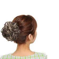 Пышный хвостик clip hair extensions. Women Curly Hair Bun Hair Clip In Hair Piece S Black Brown Synthetic H Ninthavenue Europe