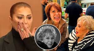 Alejandra Guzmán LLORA por fallecimiento de su madre Silvia Pinal: ¿Qué  dijo la cantante?