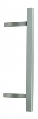 Sur le red cedar : Barre De Tirage Rectangulaire En Inox Carre 25x25 Mm Entraxe 300 Mm Avec Support Incline Modele Reglet Poignee De Porte