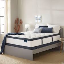 Buying a queen size mattress online. Serta Castleview Cushion Firm Pillowtop Queen Mattress Set Sam S Club