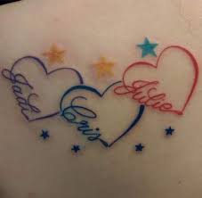 Tattoo Ideas For Kids Names On Wrist Heart 58 Ideas Tattoos With Kids Names Tattoos For Kids Heart Tattoos With Names