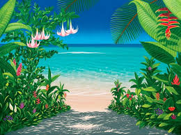Check spelling or type a new query. Free Download Green Tropical Wall Mural Beach Accent For Tropical Wall Murals 700x524 For Your Desktop Mobile Tablet Explore 49 Fox Hunt Mural Wallpaper Fox Wallpaper For Walls English
