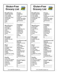 Check spelling or type a new query. Gluten Free Shopping List