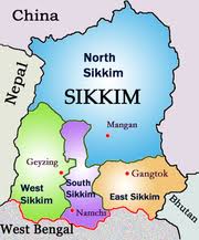 Sikkim Tourism Sikkim Map Hotels In Sikkim Sikkim India Map Human Body Vocabulary