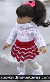 From dresses to diapers, jackets to buying clothes for dolls can get expensive, but if you have a little sewing experience, it's not too difficult to make them. Abc Knitting Patterns Crochet Doll Clothes 73 Free Patterns