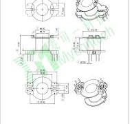 Bobbins | RM8 Vertical Transformer 6+6 Pins Bobbin Factory ...