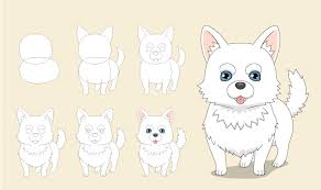 pin by hải anh on ssss anime dog cute anime dog dog drawing