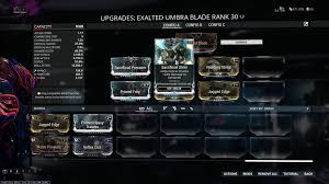 Exalted Umbra Blade Pc Bugs Warframe Forums Today we're gonna take a quick look at excalibur umbra. exalted umbra blade pc bugs