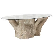 Tree trunk table log table table cafe diy dining table log furniture furniture ideas steel furniture refurbished furniture classic furniture. Silverstein Glass Wood Tree Trunk Table Oka