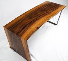 Free Shipping Curly Walnut Waterfall Live Edge Wood Slab Coffee Table Wood Slab Live Edge Coffee Table Coffee Table