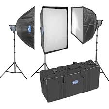Savage Variable Power 3 Flood Light Kit M311000 B H Photo Video