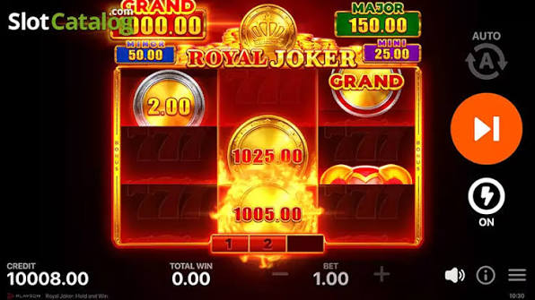 Play the Royal Joker: Hold and Win slot for free