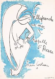 Cocteau Jean 1889 1963 Villefranche Sur Mer Chapelle St Pierre Lithograph 1957 Size 29 5 X 20 4 In 75 X 52 Cm Printer Mo Jean Cocteau Artist Art