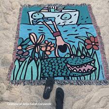 A range of fleece and woven throws for sofas, beds and furniture. Custom Woven Cotton Throw Blankets On Demand 3 Sizes Woven Art Beyond Llc