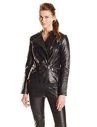 Marc New York By Andrew Marc Women S Mae Leather Moto Jac Https Www Amazon Com Dp B00jsl9sh Black Leather Biker Jacket Leather Jackets Women Marc New York