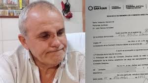 Rony Peña ya presentó la renuncia en Unión: 'Me hicieron un golpe  institucional'