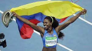La medallista de oro en río 2016 tendrá esa distinción por primera vez. Colombia S Caterine Ibarguen Wins Triple Jump Gold At Rio 2016 Olympics Sports News The Indian Express