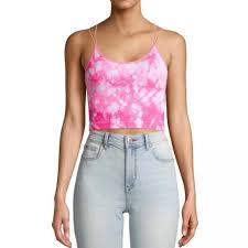 It's good to be concerned, because a huge tiktok following can become like a hive mind. No Boundaries Tops New Viral Tik Tok Pink Tie Dye Cami Bra Poshmark