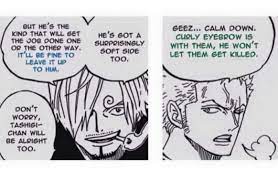 Enjoy Sanji and Zoro being wholesome : r/OnePiece