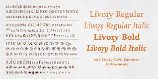 Livory Serif Type Family By Hvd Fonts Typeface Typography Myfonts