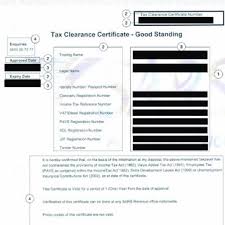 Tax clearance to participate in the criminal justice legal aid scheme if you are applying for tax clearance in your own name and you are an employer's paye/prsi number. An Example Tax Clearance Certificate Image Masked Illustrating The Download Scientific Diagram