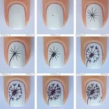 262a9287ec835edfd74bfdd2c8b1f323 Jpg 594 594 Pixels Dandelion Nail Art Nail Art Diy Metallic Nail Art
