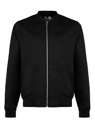 Black Cotton Bomber Jacket Men S Jackets Coats Clothing Mens Jackets Bomber Jacket Men S Coats Jackets