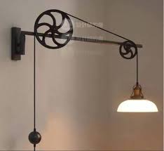 Pin By Carlos Daniel On Our Home Pulley Wall Light Pulley Light Fixture Wall Lamp