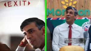 Look how big the glass is compared to him. Should have held a half pint  Rishi.