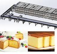 Sponge Cake Making Machine For Factory Use