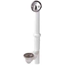Quick and easy to use, it saves you time and money while facilitating plumbing repairs. Maax Pvc F2 Freestanding Bath Drain Kit Do It Best World S Largest Hardware Store