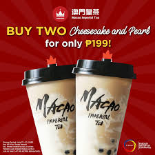 Macao Imperial Tea S New Promo Offers Two Cheesecake And Pearl Milk Tea Beverages For P199