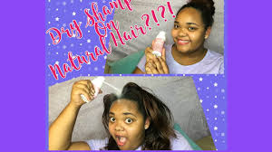 It absorbs excess oil at the root, and it doesn't leave behind a tacky or gluey feeling. Shea Moisture Dry Shampoo On Natural Hair Youtube