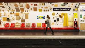 Ikea Installs 1 500 Products In Paris S Madeleine Metro Station Ikea Ikea Design Subway