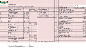 download salary sheet excel template exceldatapro